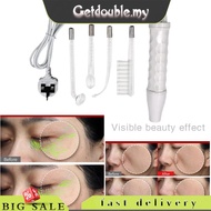 [Getdouble.my] Professional Skin Tightening Machine with 4 Pcs Glass Tubes High Frequency Face Wand 