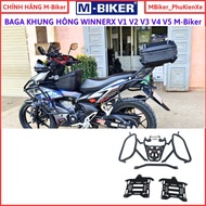 Baga winner, v1-v2-v3-v4, Baga winner side frame, winner accessories, genuine mbiker
