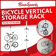 Bicycle Vertical Storage Rack | Pole Storage Bike Rack