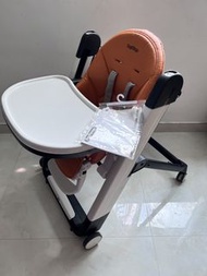 Peg Perego 高腳餐椅 橙色