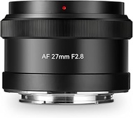 7artisans 27mm F2.8 AF STM APS-C Format Portrait Camera Lens for Sony E-Mount A7 A7R A7S A7II A7RII
