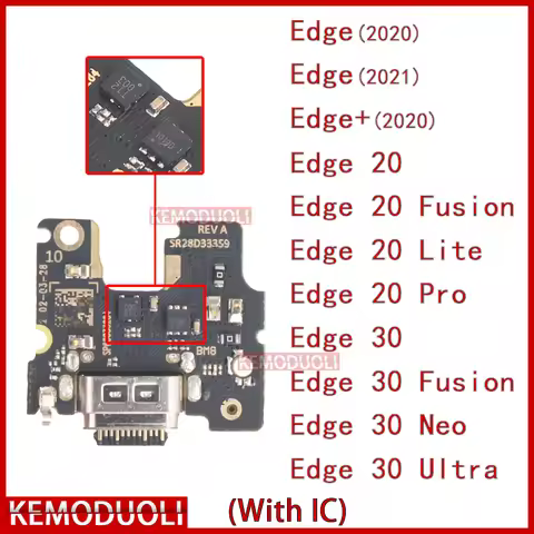 Usb Dock Charger Connector for Motorola Moto Edge + 20 30 Fusion Plus Lite Pro Neo Ultra 2020 2021 C