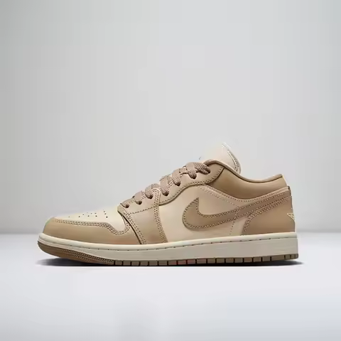 Nike Air Jordan 1 Low Minimalist Retro Fashion Soft Anti-Slip Low-Top Basketball Sneakers Women's Be