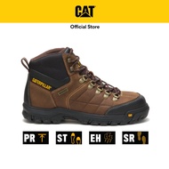 Caterpillar Men's Threshold Waterproof Steel Toe Csa Work Boot - Real Brown (P722534) | Safety Shoe