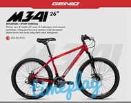 Sepeda Gunung MTB Genio by United M 341 26 inch  8 speed