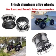 8 Inch Tires Wheel white hub 8 Inch 19X7-8 inch 18* 9.5-8 inch Wheel Rims for ATV parts
