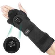 NEENCA Wrist Support Brace Night Sleep Hand Support Brace With Splints And Adjustment Knob Palm Wris