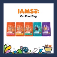Iams Cat Food 3kg Kitten Adult Indoor Cat Food Makanan Kucing Anak Kucing