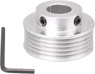 BQLZR 6 Teeth Outer Diameter 40mm Inner Hole 14mm PJ Belt Pulley for Motor Shaft Mini Table Electric