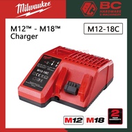 Milwaukee M12 - M18 Charger M12-18C
