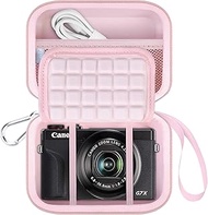 Lacdo Camera Case for Canon PowerShot G7 X Mark III/PowerShot G7 X Mark II 4K Vlogging Camera, Point
