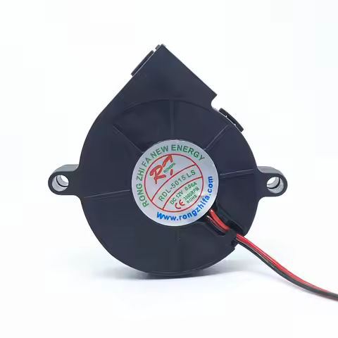50mm Blower 5015 12V0.06A for 3D Printer Humidifier Centrifugal Fan Industrial Blower Centrifugal Fa