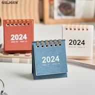 2024 Mini Calendar Creative Minimalist Desk Calendar Schedule Planner School Office Stationery