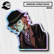 Chuya Bungo Stray BSD Hologram Anime Sticker - BS04