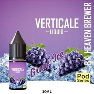 WAJIB PUNYA! VERTICALE LIQUID RASA GRAPE ICE 10ML POD SERIES ANGGUR ES MINT DINGIN LIQI LIKUID CRUSH
