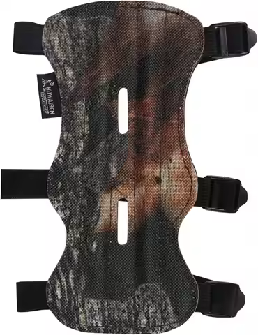 Archery Arm Guard Arm Protective Protector 3 Strap Adjustable Archery Accessory for Adult Hunting Ta