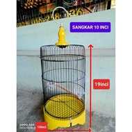 MATA (10-INCH BIRD CAGE) caklinary bird cage white eye cage small bird cage / bird cage bird cage