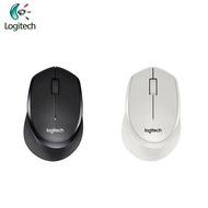 Logitech M330 Wireless Mouse เมาส์เกมมิ่ง 2.4Ghz with  Black / White for PC Game Office Mouse เมาส์เกมมิ่ง for Windows 10/8/7 Mac OS White