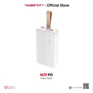แบตสำรอง Powerbank 30000mAh MOFIT M31PD พาวเวอร์แบงค์ชาร์จเร็ว PD20W I QC 3.0 รับประกันสินค้า 1 ปี ส