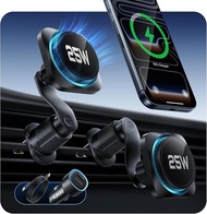 ที่ชาร์จในรถยนต์ ESR OmniLock Qi2.2 Certified 25W MagSafe พร้อม CryoBoost ที่ชาร์จศัพท์ MagSafe ระบา