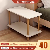 Side Table Small Coffee Table Meja Kopi Ruang Tamu Storage Rack Corner Table Meja Coffee Meja Tepi M