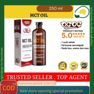 My Nature Shop OCOC Pure MCT Oil Coconut Oil Unflavored Colorless Dr Rizal 250ml Minyak MCT C8 C10