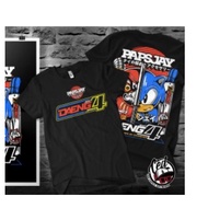 Sonic V.3 Baju Tshirt Microfiber Jersey