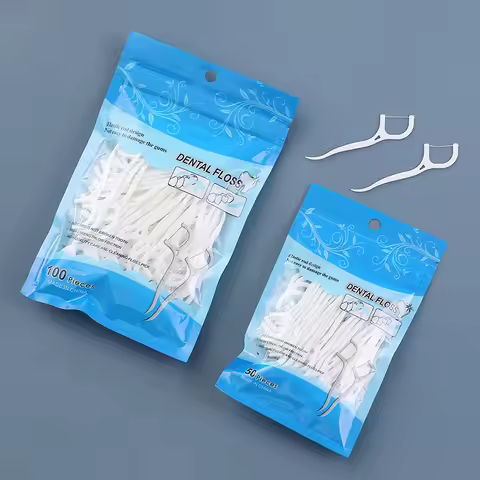 Dental Floss Flosser Picks Toothpicks Teeth Stick Tooth Cleaning Interdental Brush Dental Floss Pick