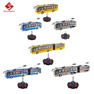 Sharprepublic RC School Bus 1/32 27MHz Remote Control Bus for Kids, Realistic Lights, Electronic Tru