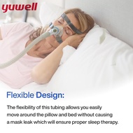 Yuwell CPAP Bipap Tube 22mm,cpap machine hose breathing tube for auto cpap machines sleep apnea