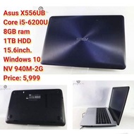 Asus X556UB Core i5-6200U 8GB ram 1TB HDD 15.6inch. Windows 10 NV 940M-2G Price: 5,999