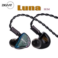 ZiiGaat Luna 6BA HiFi in Ear Monitor, Studio Monitor & Stage Performance IEM Earphones with Fast Res