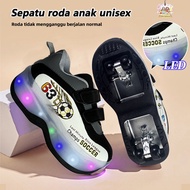 Adult Children's Roller Skates Light-Up Roller Skates Boys' Roller Skates Girls' Roller Skates 4 Whe