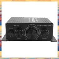 (ZWNA) 12V Mini Audio Power Car Amplifier Digital Audio Receiver AMP Dual Channel 20W+20W Bass Trebl