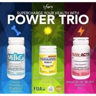 Power Trio (Milkca, Fern D, Fern Active)