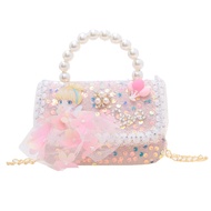 New Princess Bag Girls' Slant Slide Slide Shoulder Bag M New Style Princess Bag Girls Diagonal Shoul