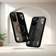 Glass Softcase poco F7 - Casing hp poco F7 - Cellphone casing - U 571