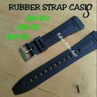 STRAP CASIO AW-80 AW-81 AW-82 RUBBER STRAP CASIO AW80 AW81 AW82 WATCHTALI
