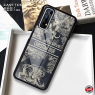 HP Latest Realme 7 - 7 Pro Case - 2D Glossy Hardcase - Glass Case - Protective Phone Case Latesthp 2