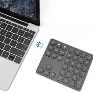 36 Keys Numeric Keyboard Rechargeable Dual Bluetooth Wireless Number Keypad Mini External Numpad For