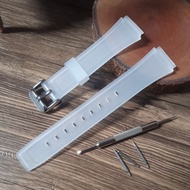 Casio W-217 F-91 White Transparent Watch Strap