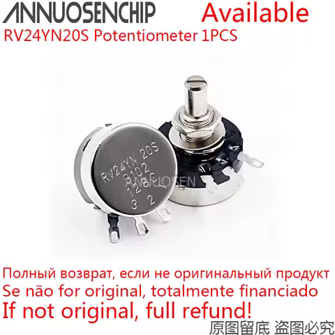 1PCS RV24YN20S RV24YN 20S Potentiometer B501 B103 B202 B502 B102 B203 B503 B104 B204 B504 B105 B1K B