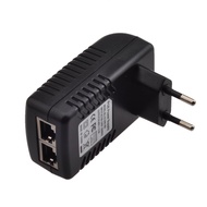 【Fashionable New Arrival】 48v Poe Injector Ethernet Cctv Power Adapter 0.5a 24w Poe Pin4/5 7/8- Comp