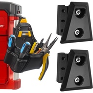 2 Pack Cliptech Holder Fit for ToughBuilt ClipTech Pouch,Packout Tool Pouch Holder Mounts Directly o