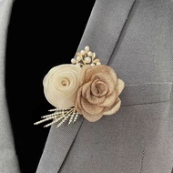Corsage Wrist Corsage Bridesmaid Bracelet Rose Flower Wedding Hand Flowers Boutonniere Korean Style 