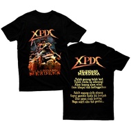 【Premium 220GSM 100% Cotton T-Shirt】GXG  Fesyen Baju XPDC LIVE HARD ROCK CAFE Rock Santai Longgar Ba