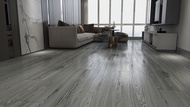 LVT FLOOR กระเบื้องยาง กระเบื้องยางลายไม้ กระเบื้องยางมีกาวในตัว กระเบื้องยางปูพื้น วัสดุปูพื้น แต่งห้องนอน หนา 2-2.4 มม 5ตรม(36แผ่น)/กล่อง