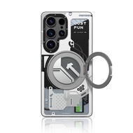 [ของแท้Youngkit] Starship เคสกันกระแทก เคสชาร์จไร้สาย เคสสำหรับ SAMSUNG Galaxy S25 Ultra