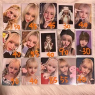 IVE 小卡 特典 Yujin Gaeul Rei Wonyoung Liz Leeso 秋天 李瑞 After Like Love Dive Eleven I am Season’s Greetin
