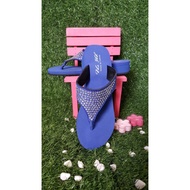 [Lesen Foot House] Made In Taiwan Gypsophila 3.2cm Thick-Soled Beautiful Back Shoes Flip-Flops Anti-